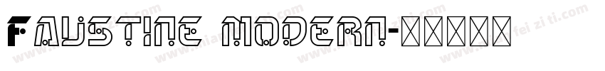 Faustine modern字体转换
